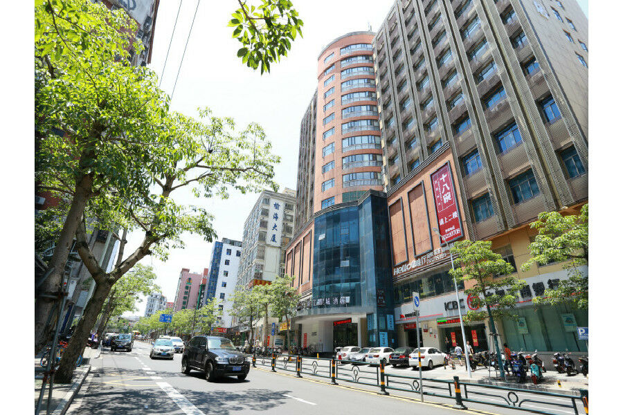锦江都城酒店海南省政府日月广场免税店 Haikou  Exterior photo